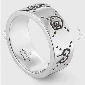 Gucci Ghost Skull Ring